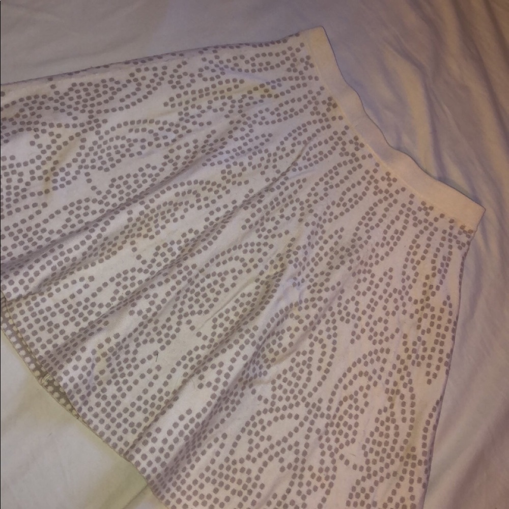 SALS FIFTH AVE. Polka dot thick stretchy skirt